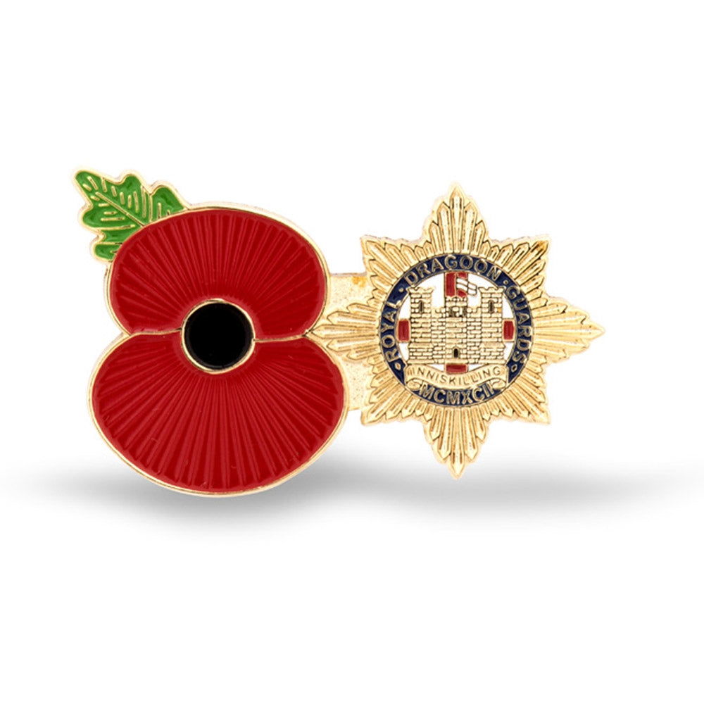 Service Poppy Pin Royal Dragoon Guards Poppy Shop Uk