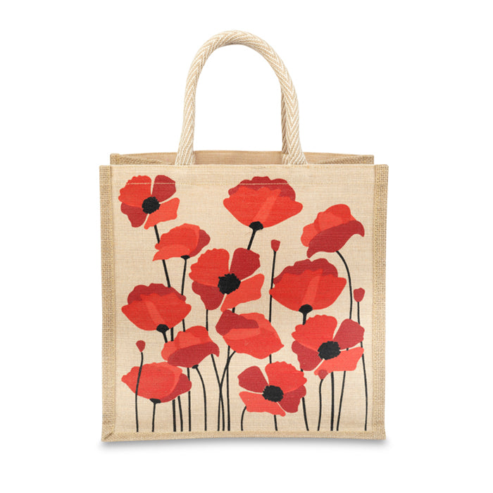 Juco Jute Bags Charity Bags Poppy Shop UK