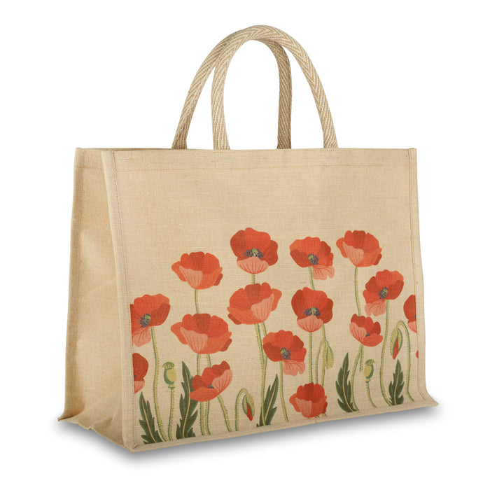 Poppy Meadow Large Juco Bag