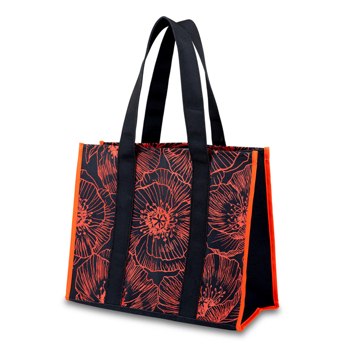 Poppy Silhouette rPET Shopper Bag