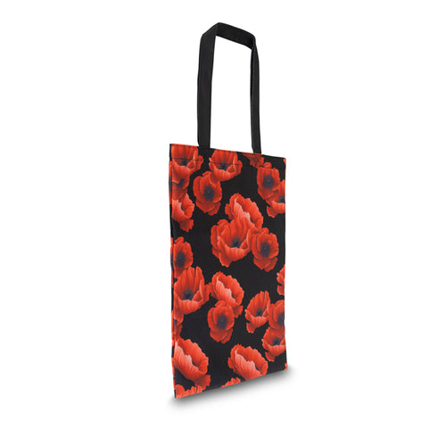 Tumbling Poppies rPET Tote Bag