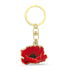 Tumbling Poppies Keyring