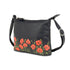 Poppy Field Leather Crossbody Bag