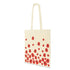 Falling Poppies Cotton Tote Bag