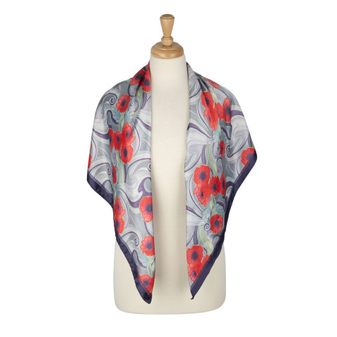 Laurence Llewelyn-Bowen Baroque Poly Satin Square Scarf