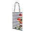 Nautical Stripe and Poppy Tote Bag