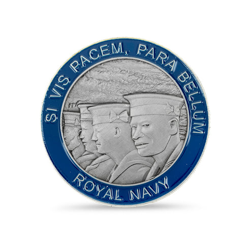 Royal British Legion Royal Navy Challenger Coin