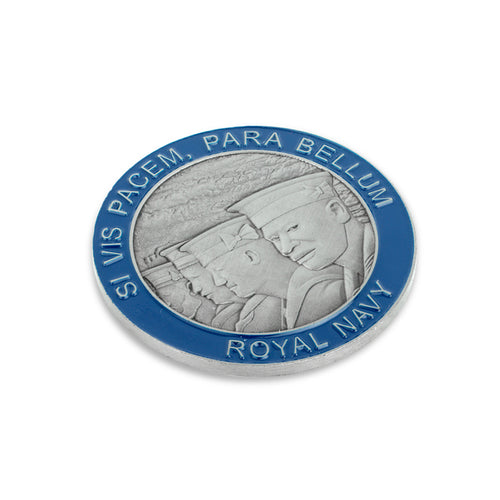 Royal British Legion Royal Navy Challenger Coin