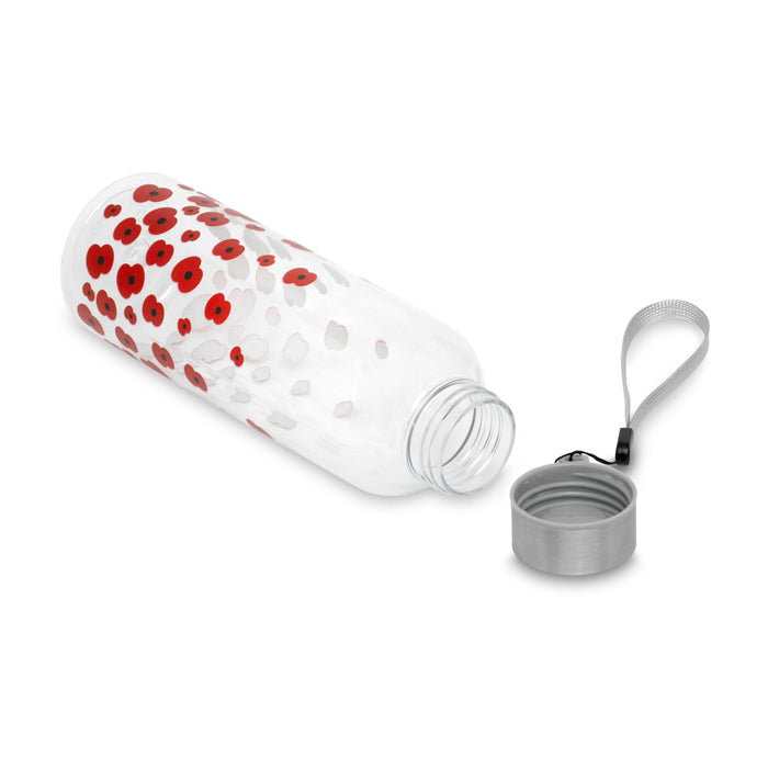 Falling Poppies 500ml Water Bottle