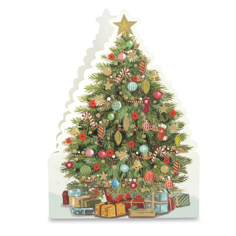 Christmas Tree Christmas Cards - Pack of 10