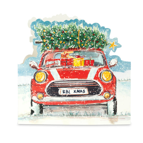 Driving Home for Christmas Cards - Pack of 10