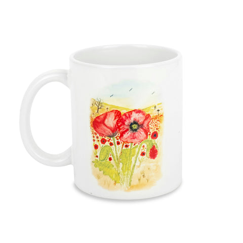 Bravo 22 Poppy Field Mug