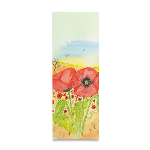 Recovery Through The Arts Poppy Field Magnetic Shopper Pad