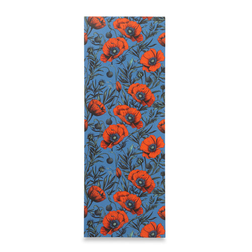 Ornate Poppies Slimline Magnetic Shopper Pad