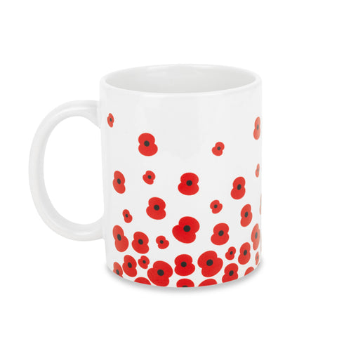 Royal British Legion Falling Poppies Mug