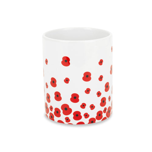 Royal British Legion Falling Poppies Mug