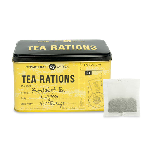 Rations Tea Tin: Traditional English Tea