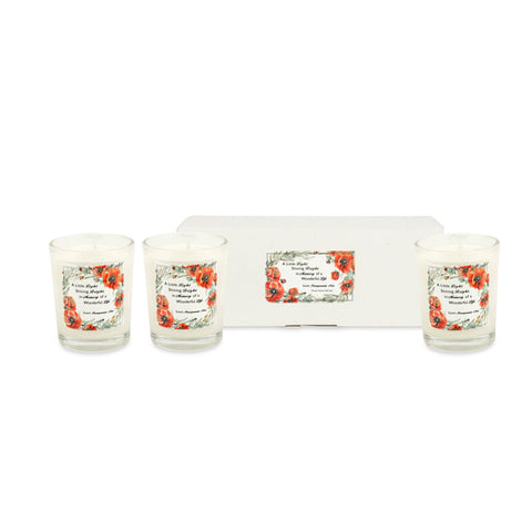 Memory of Life Candle in Gift Box - Set of 3