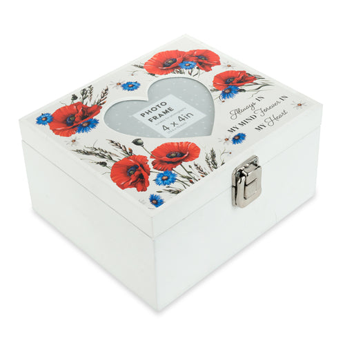 Always in My Heart Poppies and Cornflowers Memory Box