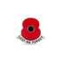 Lest We Forget Poppy Scroll Pin