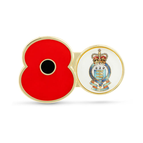 Service Poppy Pin Royal Army Ordnance Corps