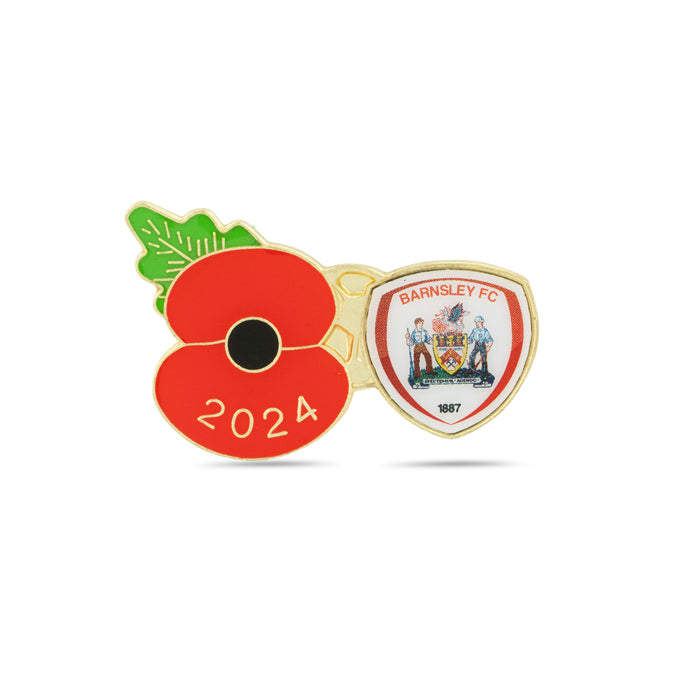 Barnsley Poppy Football Pin 2024 – Poppy Shop UK