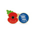 Birmingham City Poppy Football Pin 2024