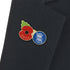 Birmingham City Poppy Football Pin 2024