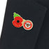 Brentford Poppy Football Pin 2024