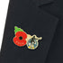 Bristol Rovers Poppy Football Pin 2024