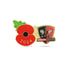 Exeter City Poppy Football Pin 2024