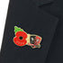 Exeter City Poppy Football Pin 2024