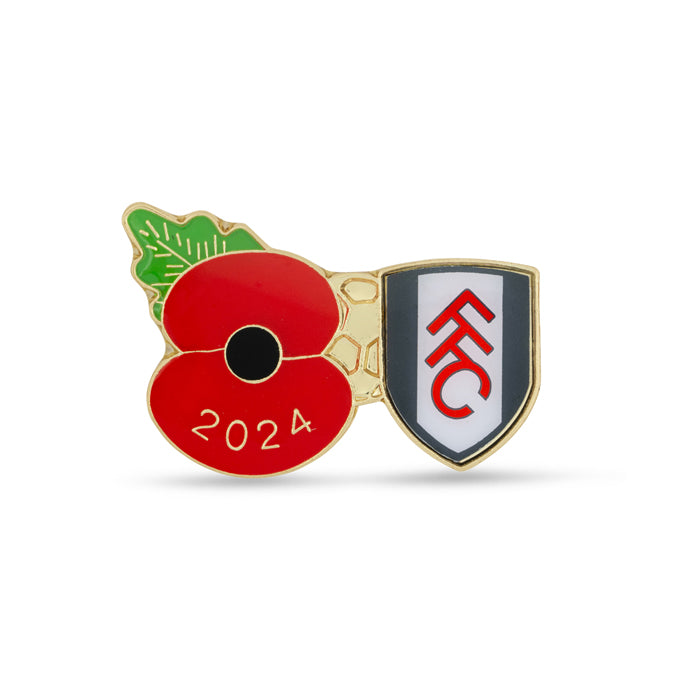 Fulham Poppy Football Pin 2024 – Poppy Shop UK