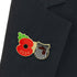 Grimsby Town Poppy Football Pin 2024