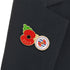 Reading Poppy Football Pin 2024