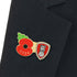 Rotherham United Poppy Football Pin 2024