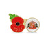 Sunderland AFC Poppy Football Pin 2024