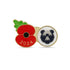 Bristol Bears Poppy Rugby Pin 2024