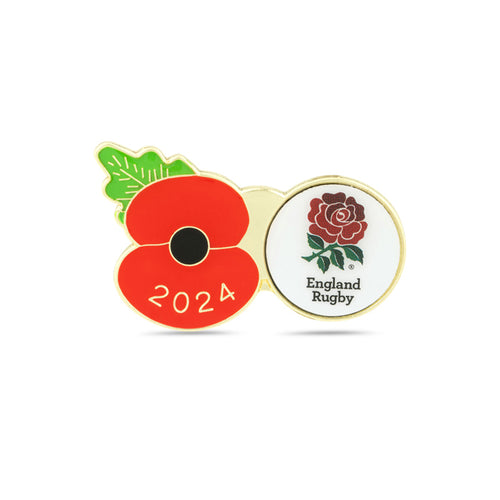 England Rugby Union Rugby Pin 2024