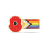 RBL Pride Poppy Badge