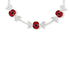 Poppy Petal Wreath Bracelet