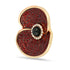 Pave Crystal Poppy Brooch