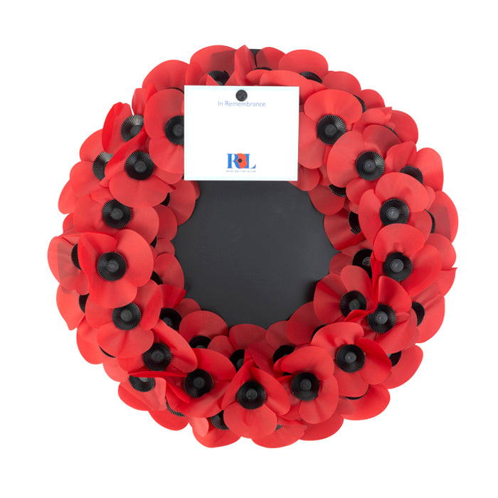 Blank Badged Medium Wreath (Type C) | Poppy Shop UK